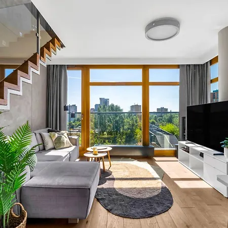 Prestige - 86m2, Two-level Loft, Parking - By Rentujemy Warschau
